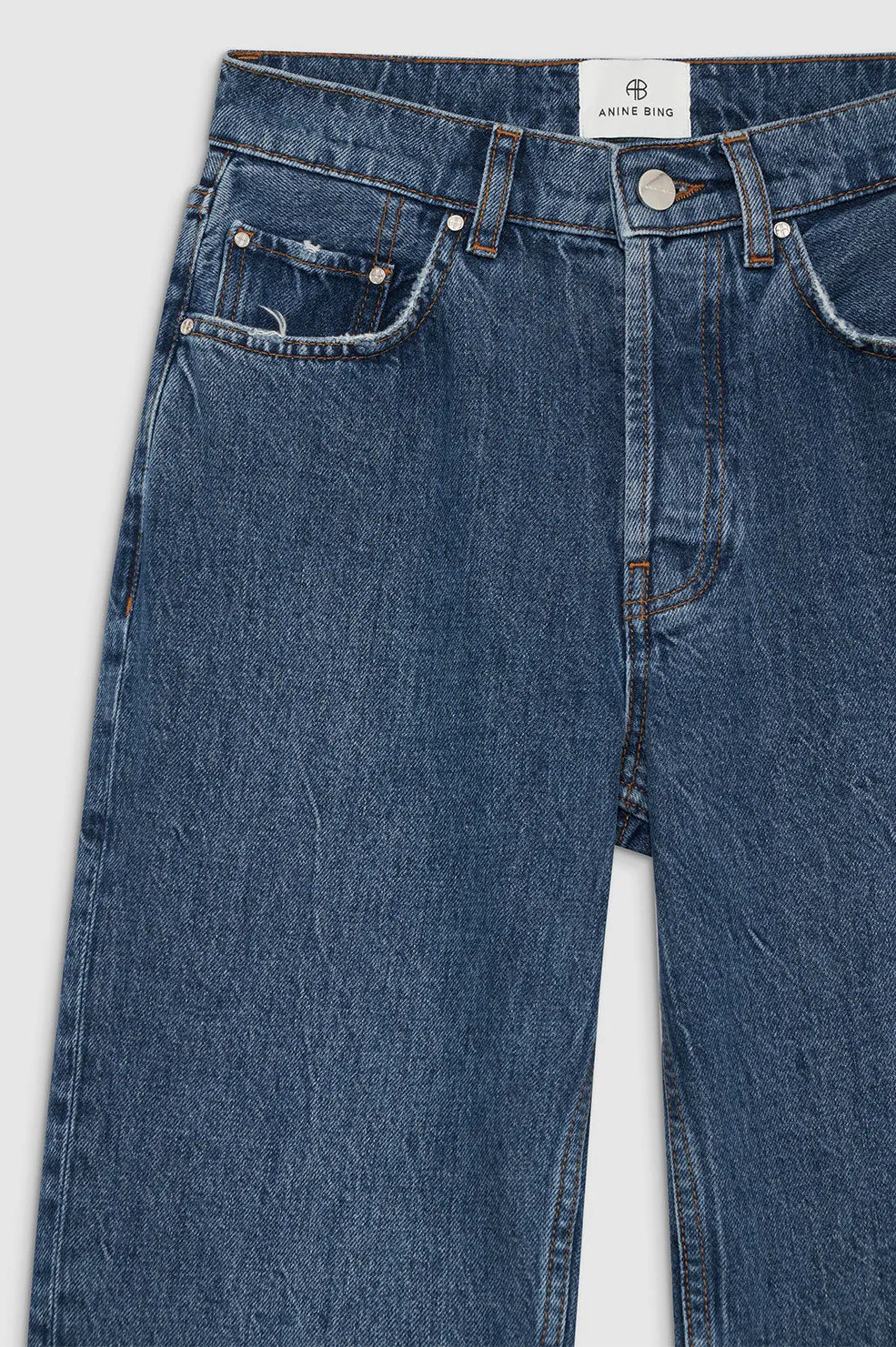 Anine Bing BENSON JEAN - MARINE BLUE