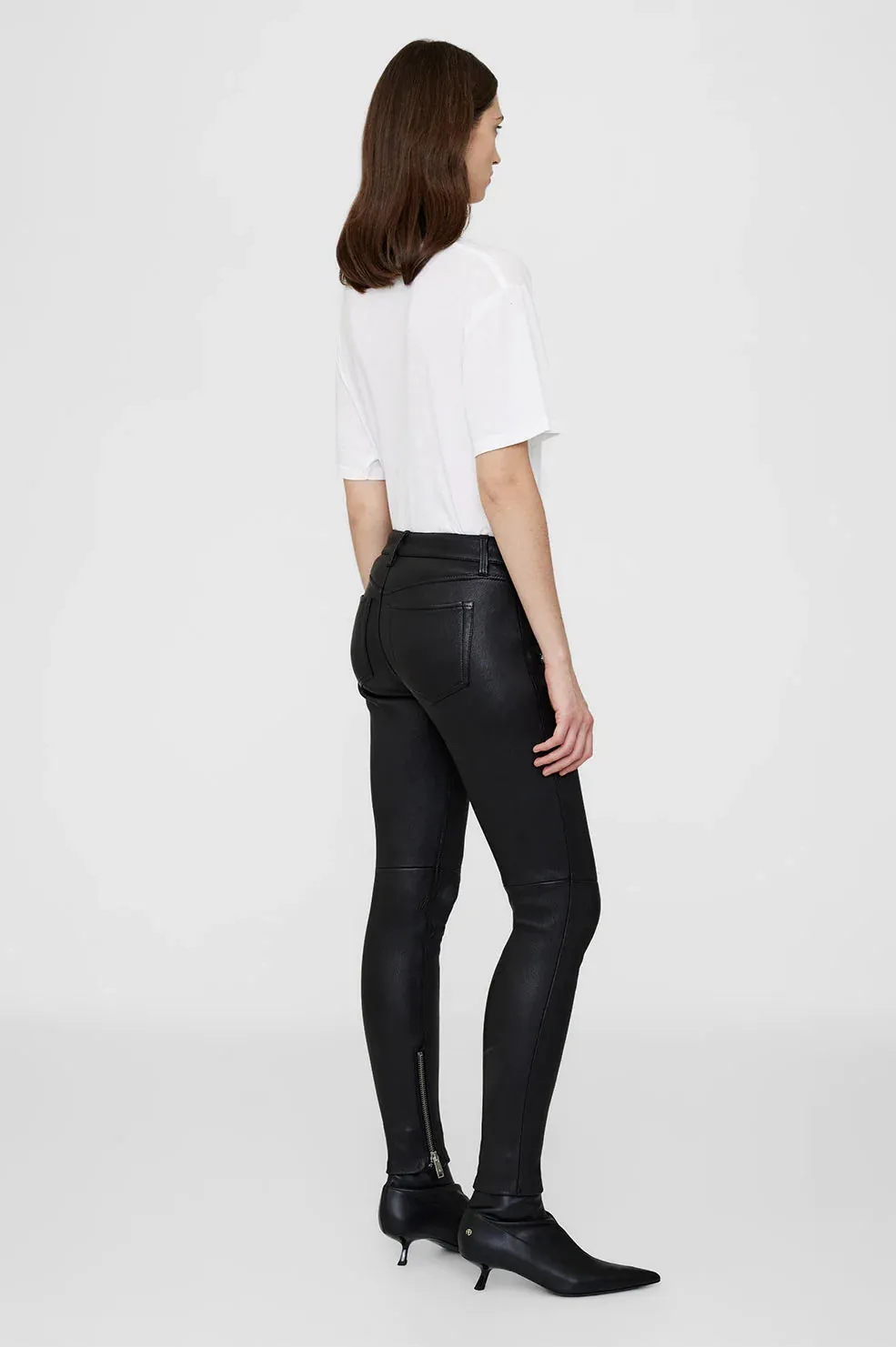 Anine Bing REMY PANT - BLACK