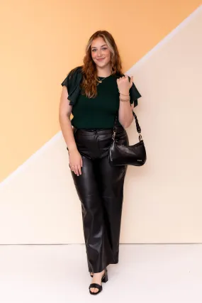 Biker Gal Faux Leather Pant