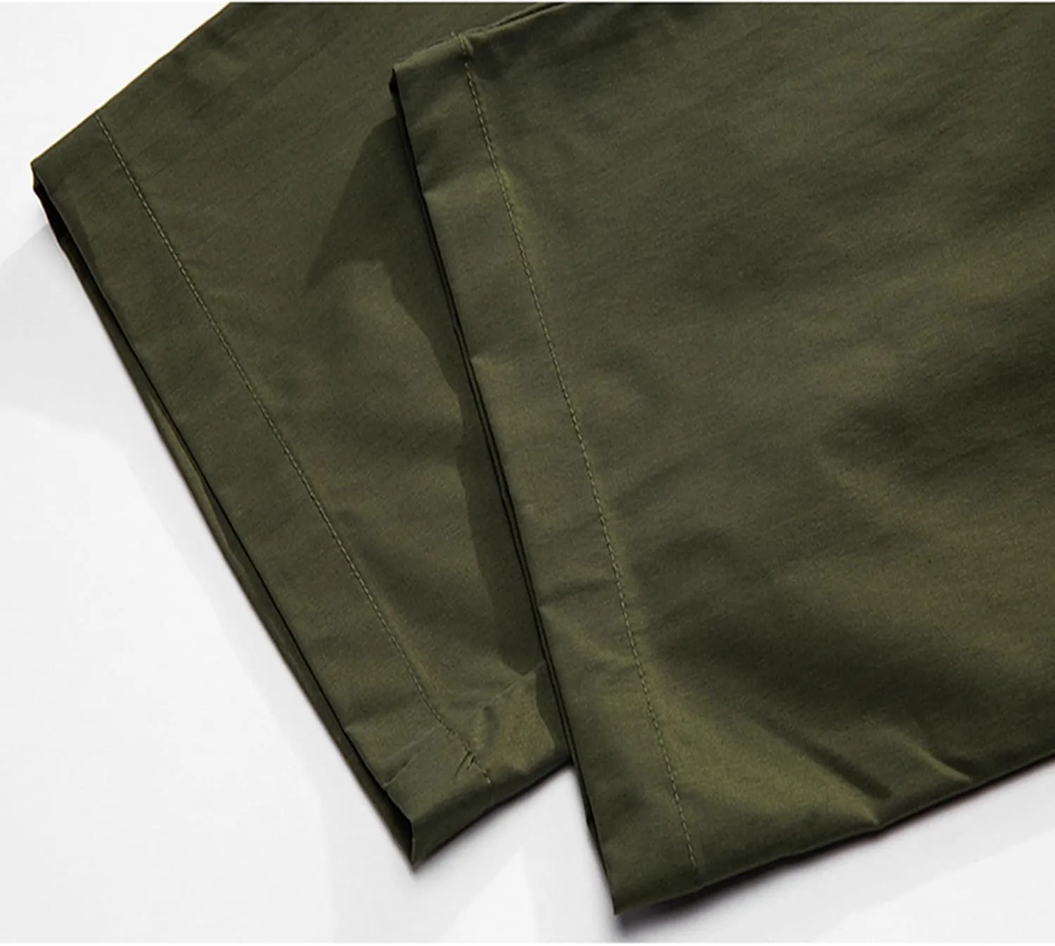 Cambkatl Men's Wide Leg Baggy Cargo Pants Trendy Casual Parachute Pant Loose Fit Joggers with Pockets for Streetwear