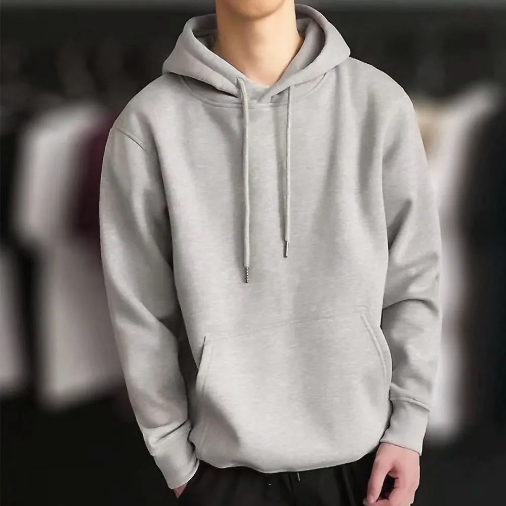 Casual Loose Pocket Hooded