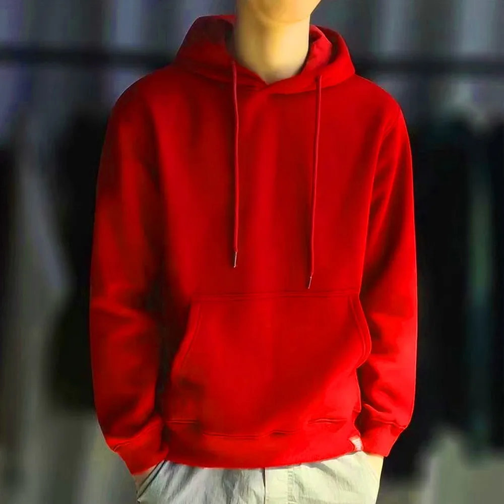 Casual Loose Pocket Hooded
