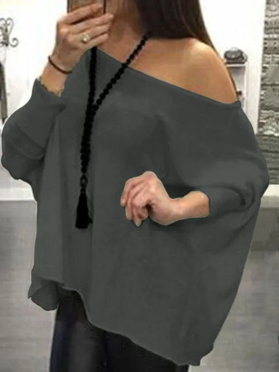Custom Asymmetrical Long Sleeve Top