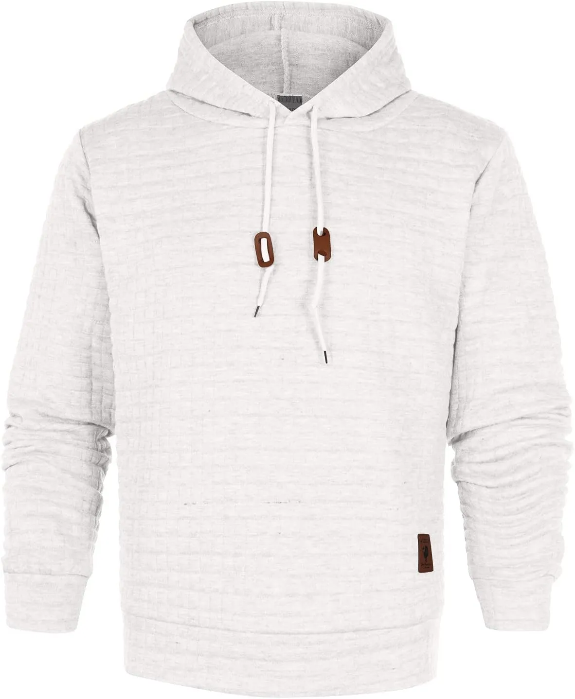 DuDubaby Men's Winter Casual Hoodie Warm Long Sleeves Sweatshirt Coat Jacket Sweater