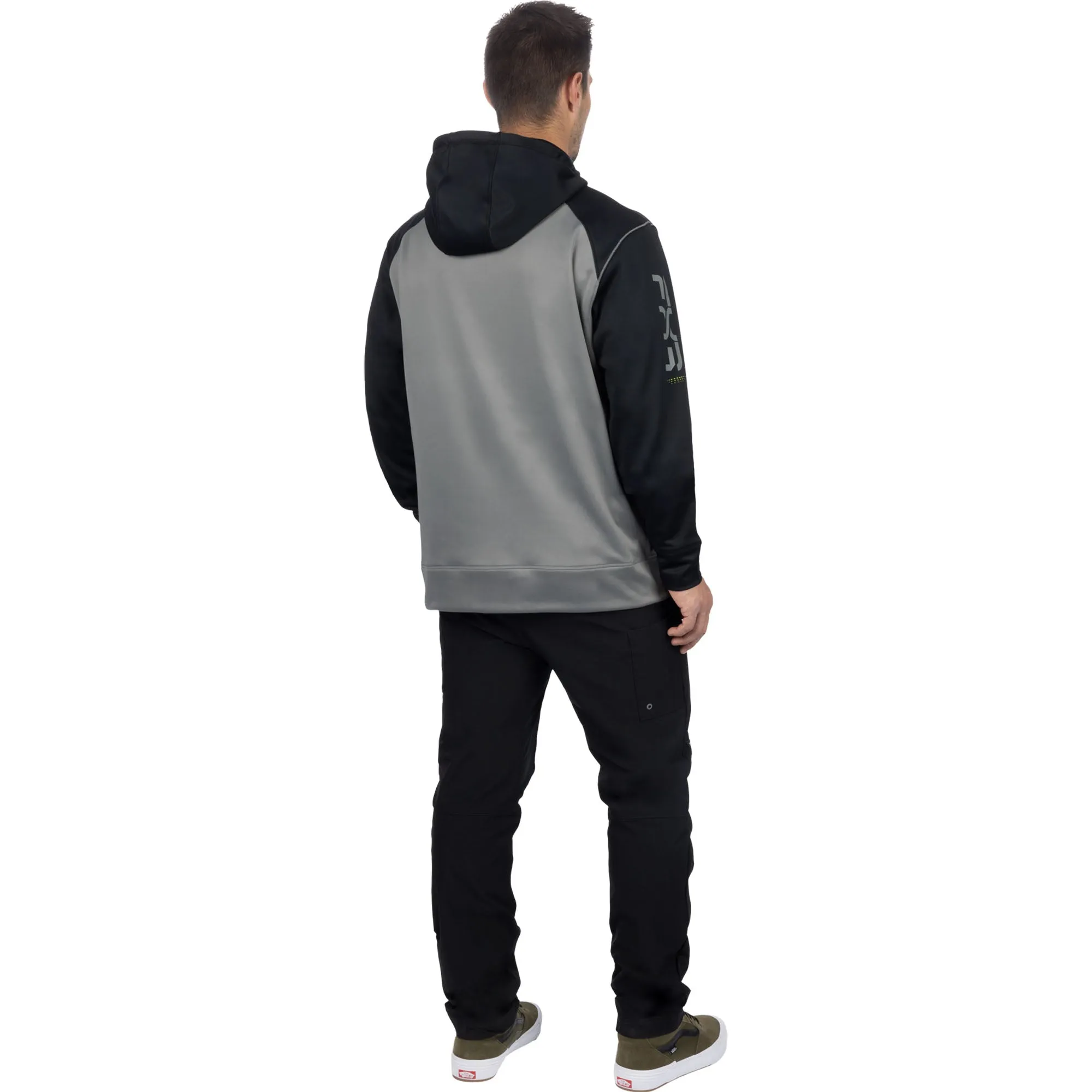 FXR Moto Tech Pullover Hoodie Grey/Black