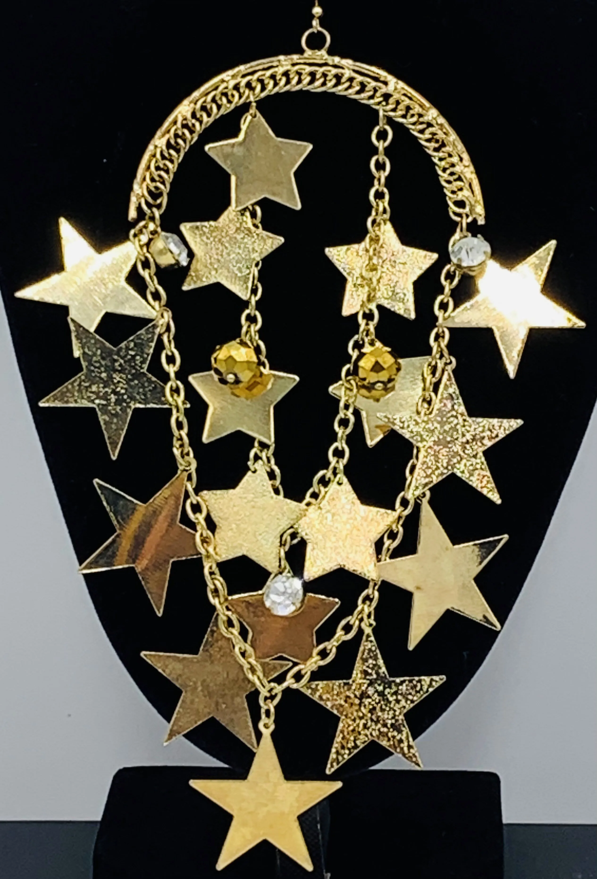 LARGE Gold Star Dangles