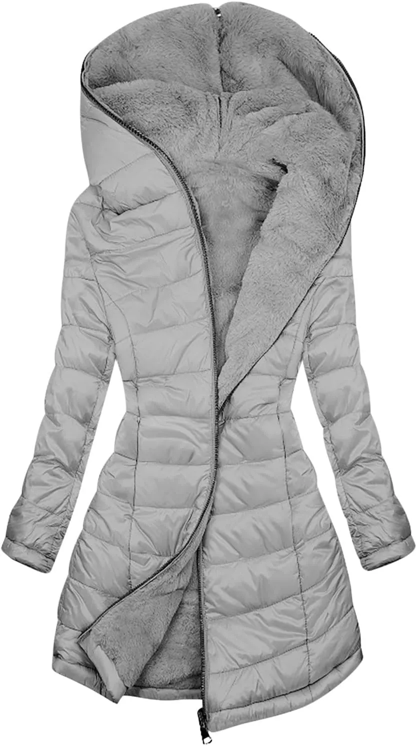 Plus Size Winter Coats for Women Collared Puffer Vest with Pockets Quilted Padded Jacket Women Women Winter Clothes