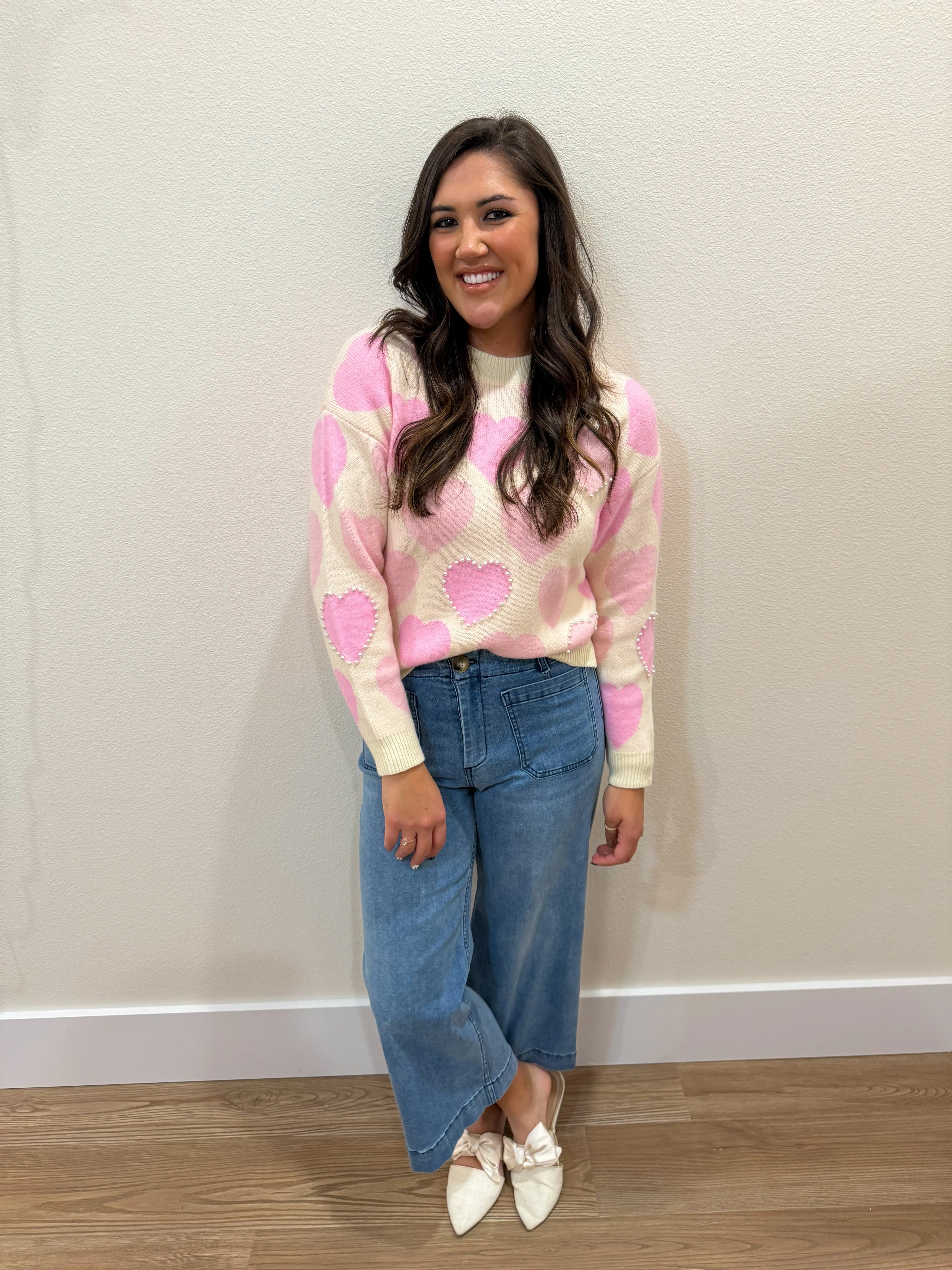 Straight Leg Denim Pants